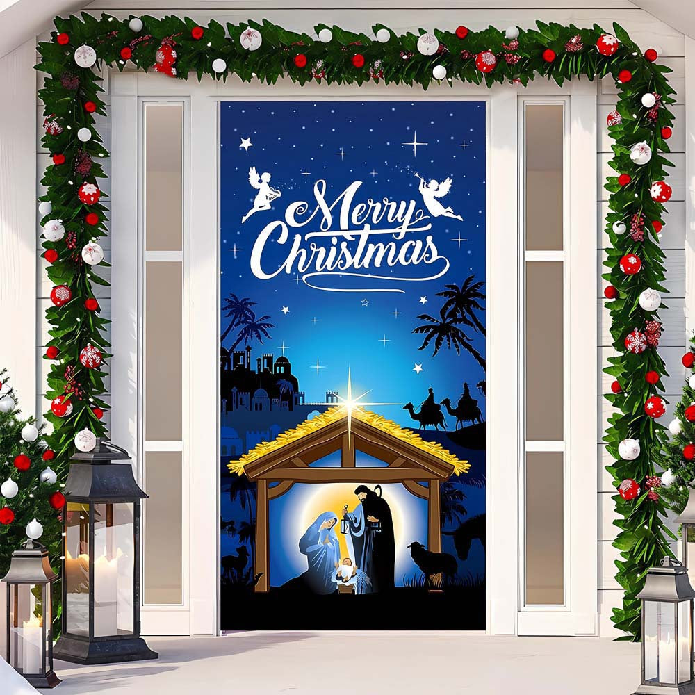 Holiday Curtain Backdrop