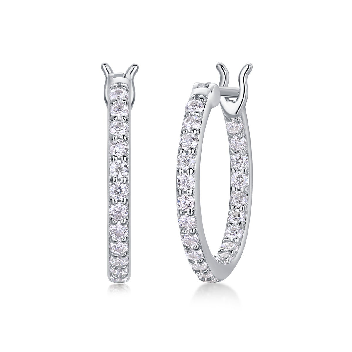 S925 Silver Moissanite Earrings
