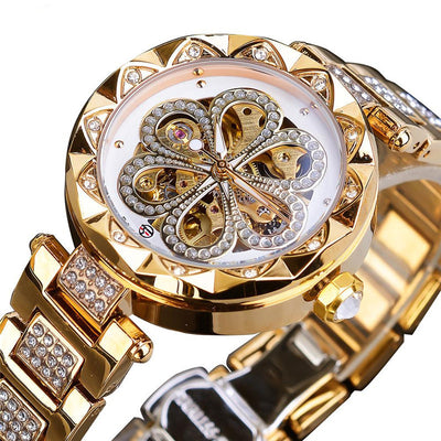 Sparkling Rhinestone Luxury Style