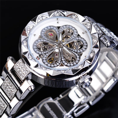 Sparkling Rhinestone Luxury Style