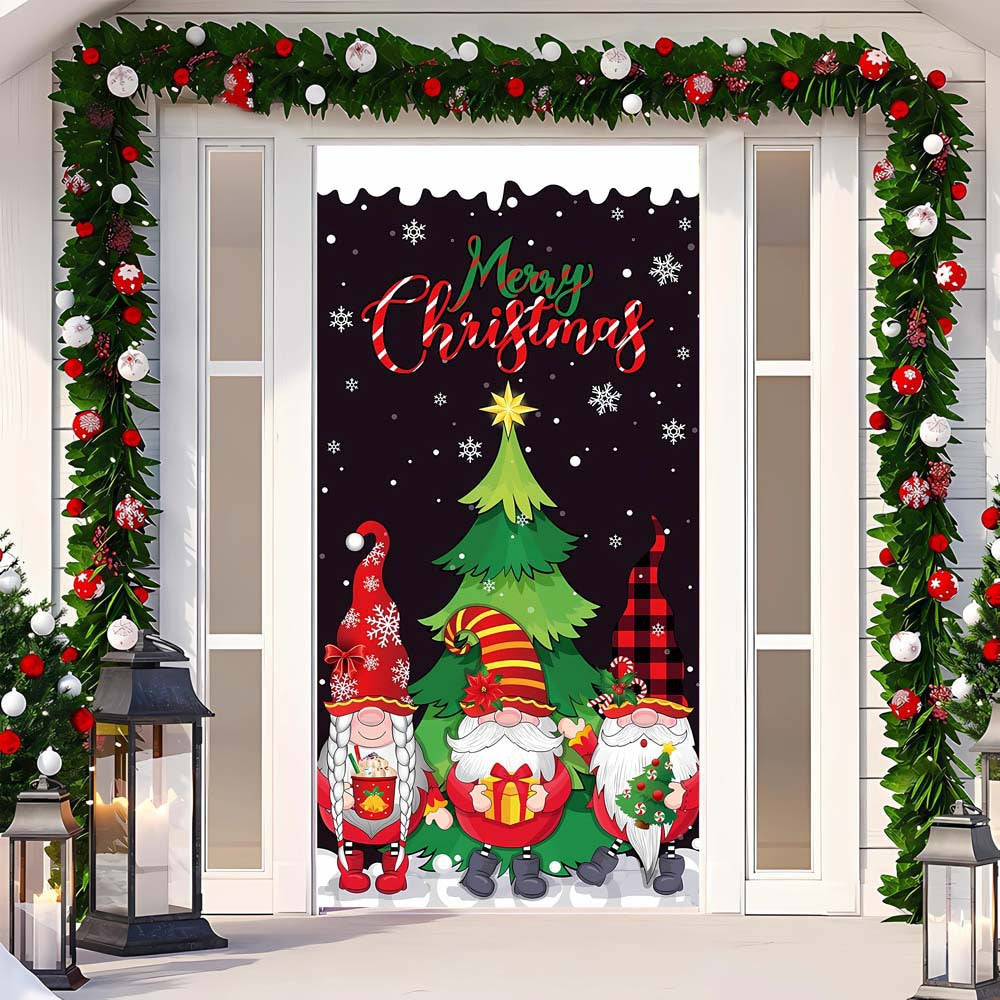Holiday Curtain Backdrop