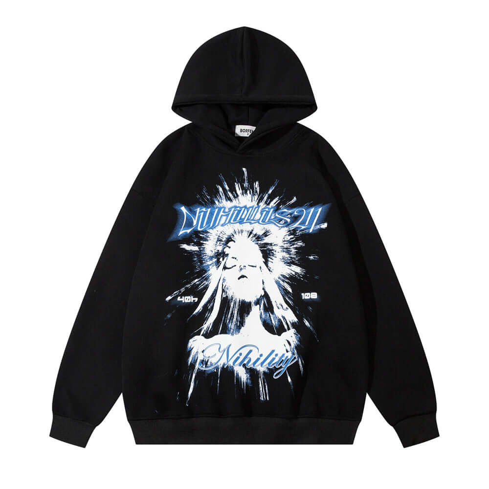 Printed Casual Sports Hoodie for men