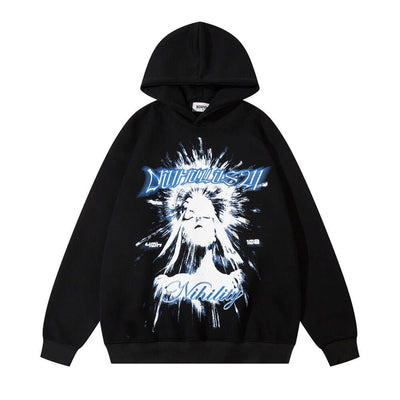 Printed Casual Sports Hoodie for men