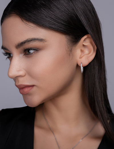 S925 Silver Moissanite Earrings