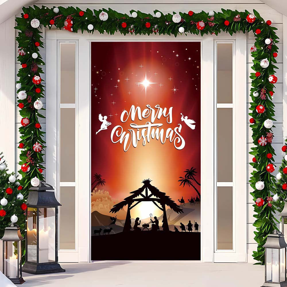 Holiday Curtain Backdrop