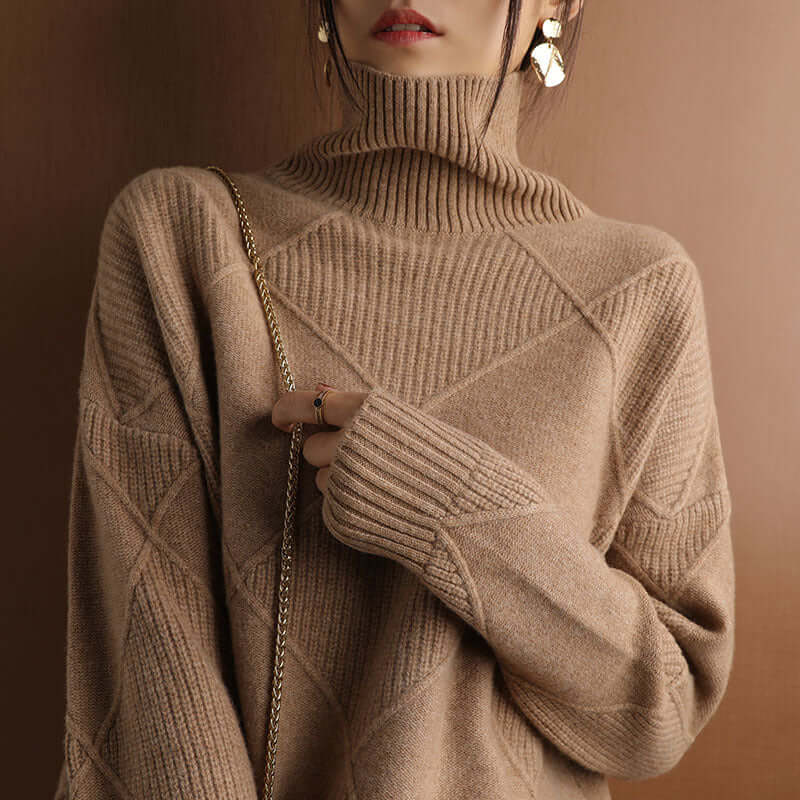 View details for Fashion Retro Cable-knit Pullover Sweater Women Fashion Retro Cable-knit Pullover Sweater Women