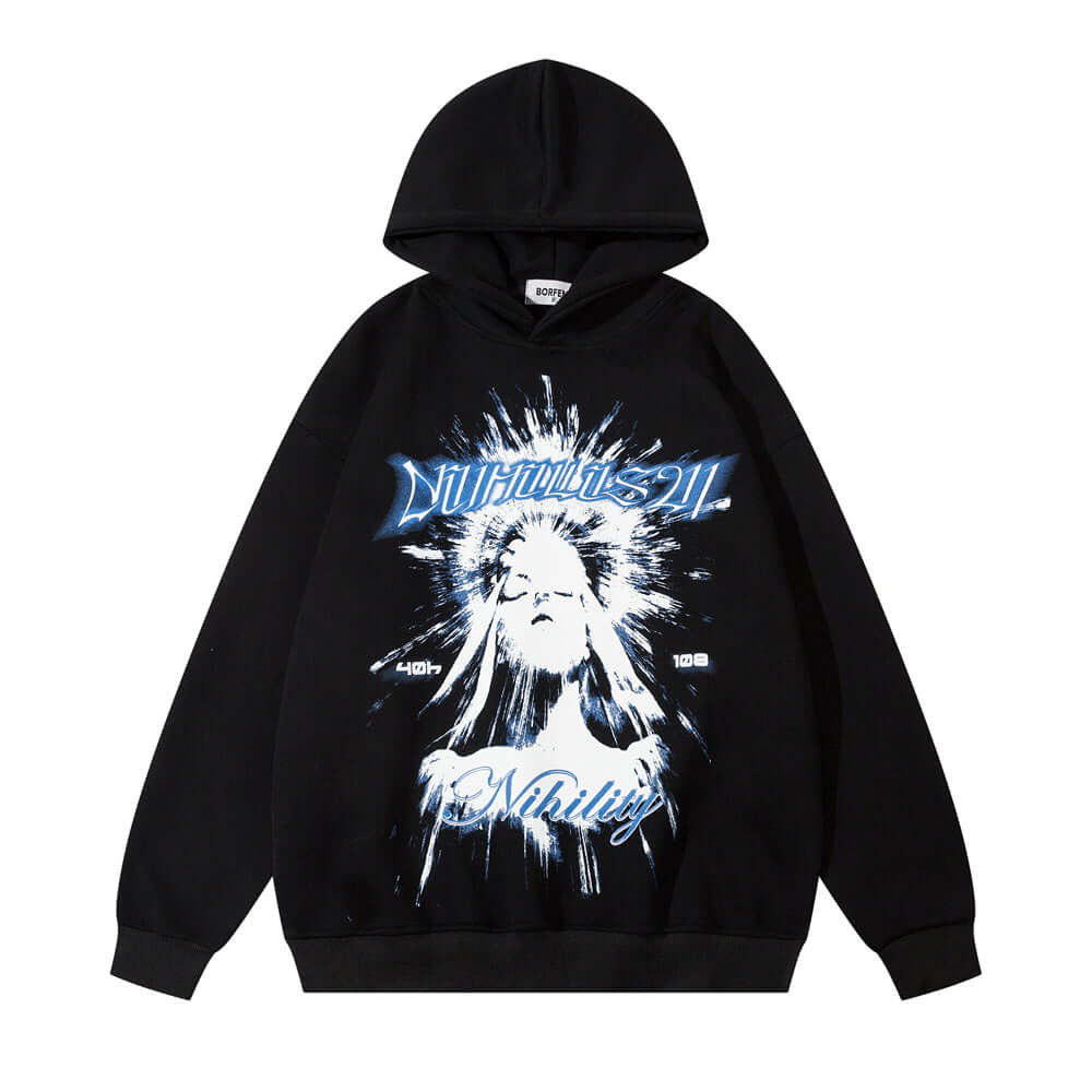 Printed Casual Sports Hoodie for men