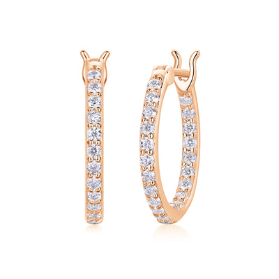 S925 Silver Moissanite Earrings