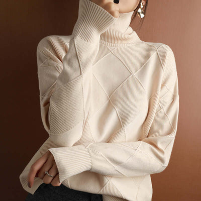 View details for Fashion Retro Cable-knit Pullover Sweater Women Fashion Retro Cable-knit Pullover Sweater Women