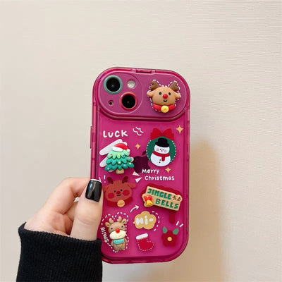Xmas Cartoon Santa Phone Case