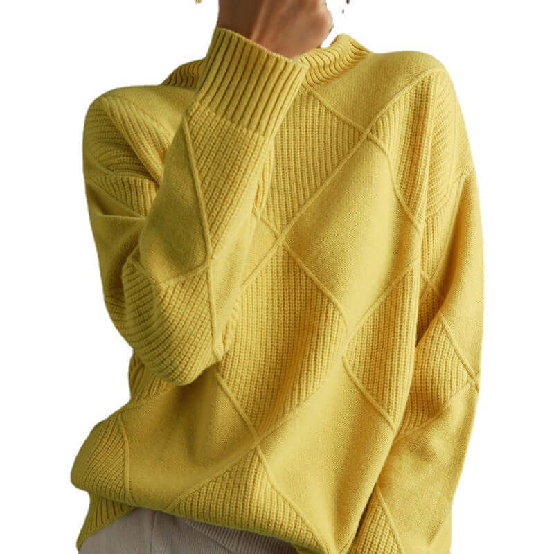 View details for Fashion Retro Cable-knit Pullover Sweater Women Fashion Retro Cable-knit Pullover Sweater Women