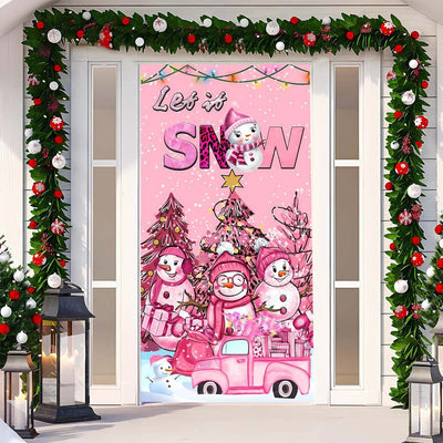 Holiday Curtain Backdrop