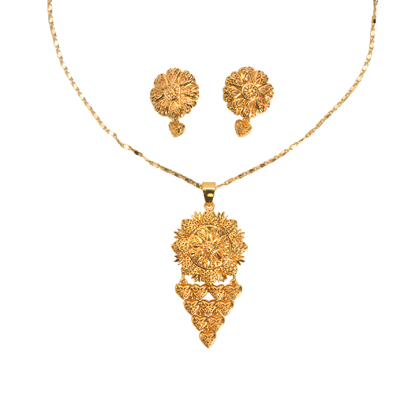 Necklace & Earrings (2-Piece)
