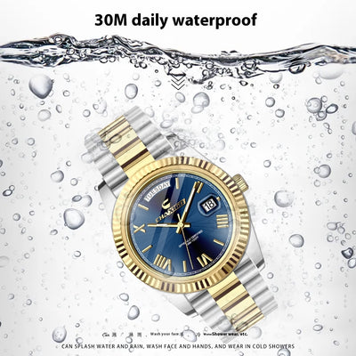 Large Dial with Steel Band