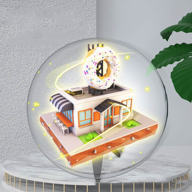 LED 3D Hologram Projection Fan